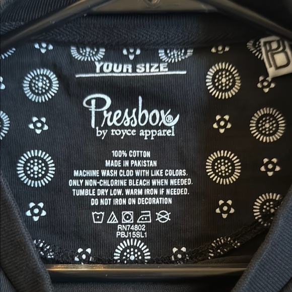 Black and Yellow App State Gameday T-shirt - Picture 3 of 4